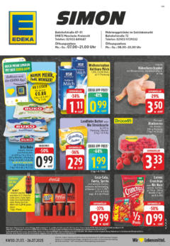 Edeka prospekt Meschede - Freienohl	 gültig ab dem 20.07.2025