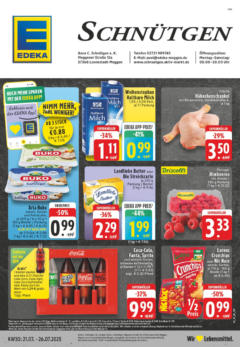 Edeka prospekt Lennestadt	 gültig ab dem 20.07.2025