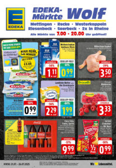 Edeka prospekt Rheine	 gültig ab dem 20.07.2025