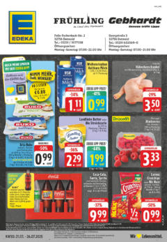 Edeka prospekt Detmold	 gültig ab dem 20.07.2025