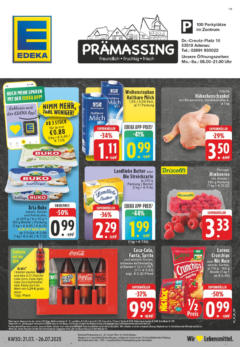 Edeka prospekt Adenau / Eifel	 gültig ab dem 20.07.2025
