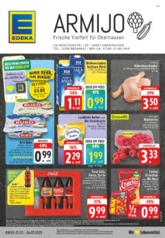 Edeka prospekt Oberhausen	 gültig ab dem 20.07.2025