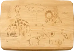 babylove Brettchen Bambusholz Safari