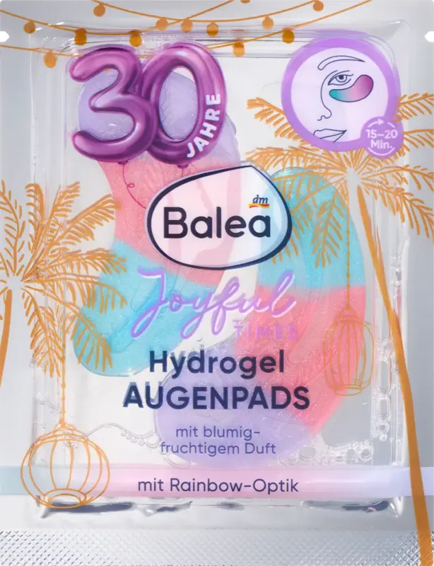 Balea Augenpads Joyful Times 30 Jahre (1 Paar)