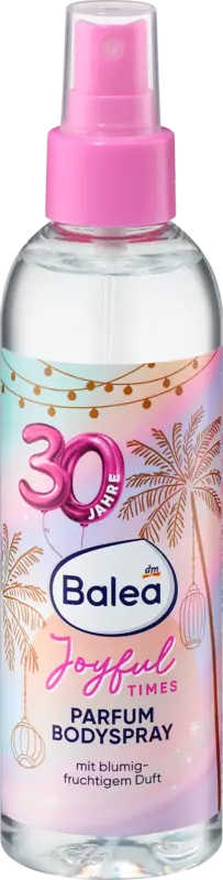 Balea Körperspray Joyful Times 30 Jahre