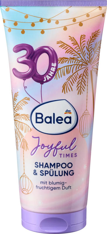 Balea Shampoo & Conditioner Joyful Times 30 Jahre