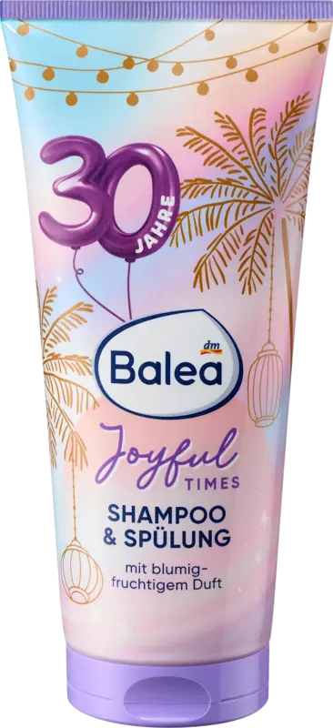 Balea Shampoo & Conditioner Joyful Times 30 Jahre