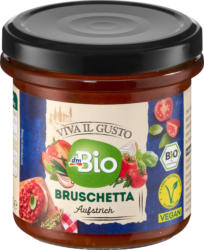 dmBio Brotaufstrich, Bruschetta