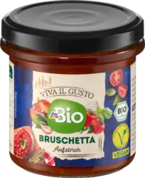 dmBio Brotaufstrich, Bruschetta