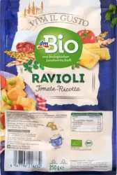 dmBio Ravioli Tomate-Ricotta