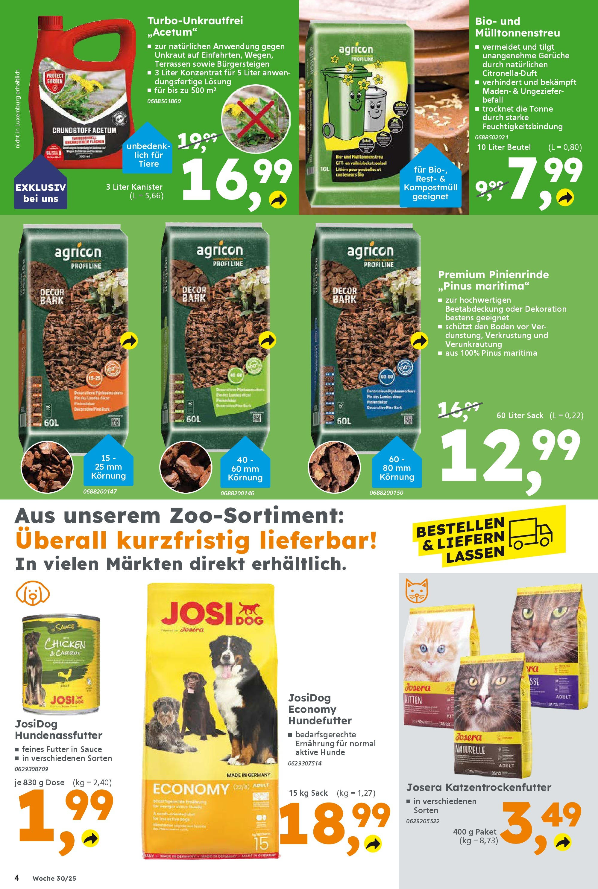 Globus Baumarkt prospekt Zweibrücken	 (ab 20.07.2025) zum Blättern | Seite: 4