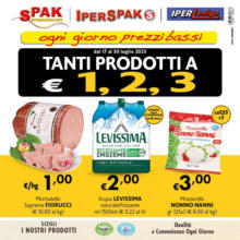 Tanti prodotti a 1,2,3 euro