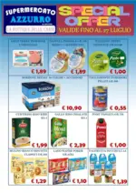Supermercato Azzurro Speciale offer - al 27.07.2025