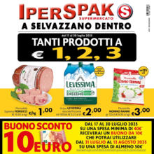 Tanti prodotti a 1,2,3 euro