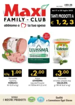 Maxì Family Tanti prodotti a 1,2,3 euro - al 30.07.2025
