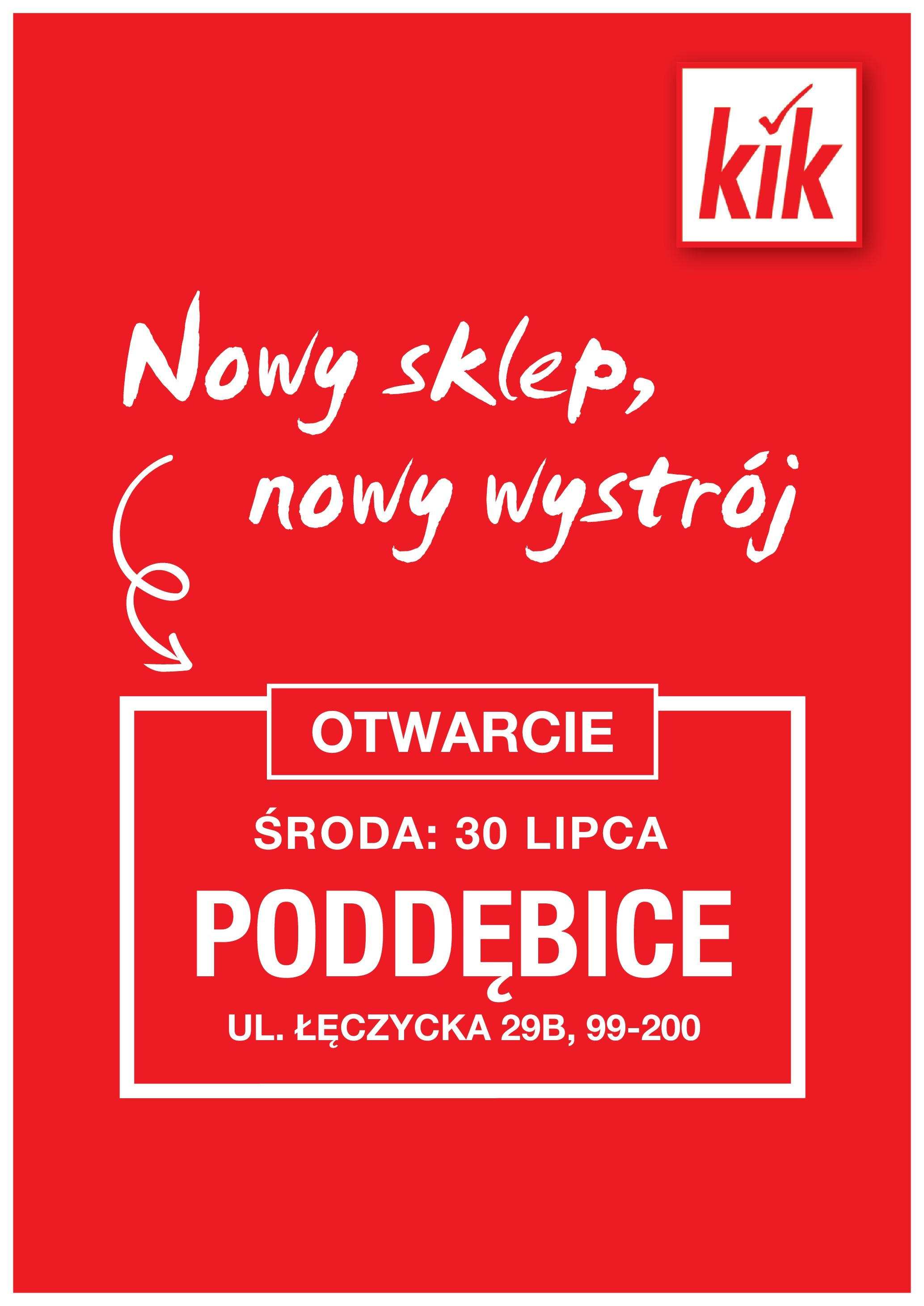 Kik gazetka online 26.07.2025 - Aktualna gazetka promocyjna - Numer strony 1
