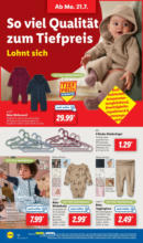 Lidl Lidl: Wochenangebote - ab 21.07.2025