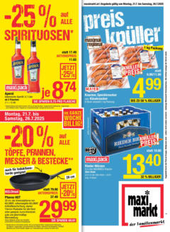 Vorschau von dem Prospekt - Maximarkt - Maximarkt: Flugblatt gültig ab 20.07.2025