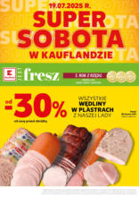 Kaufland Super Sobota ważne do 19.07