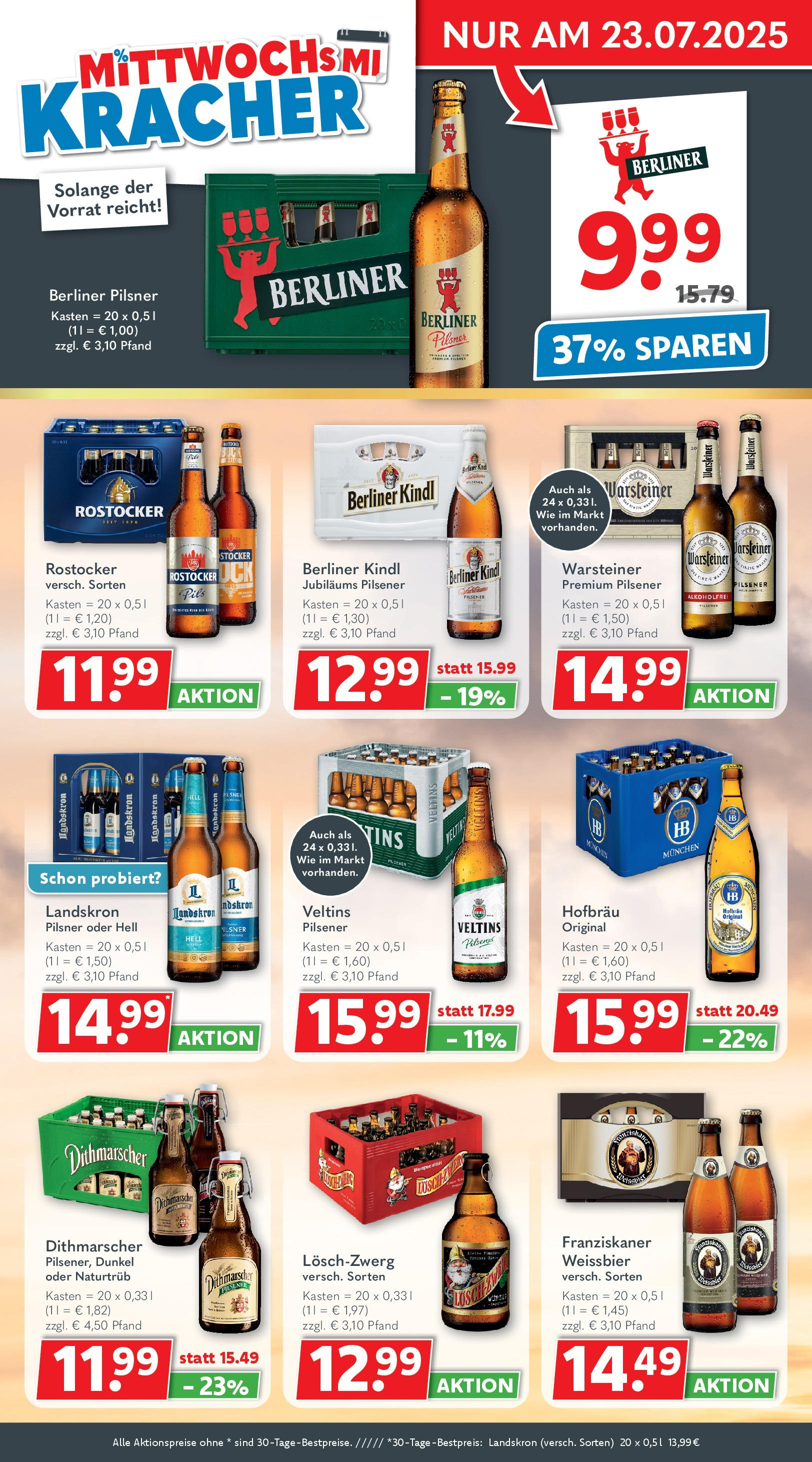 Getränkeland - Getränkeland: Getränkeangebote (ab 20.07.2025) zum Blättern | Seite: 2 | Produkte: Berliner, Warsteiner, Veltins, Berliner pilsner Getränkeland - Getränkeland: Getränkeangebote (ab 20.07.2025) zum Blättern | Seite: 2 | Produkte: Berliner, Warsteiner, Veltins, Berliner pilsner