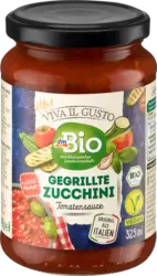 dmBio Tomatensoße, gegrillte Zucchini