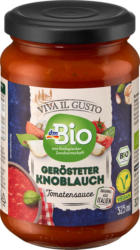 dmBio Tomatensoße gerösteter Knoblauch