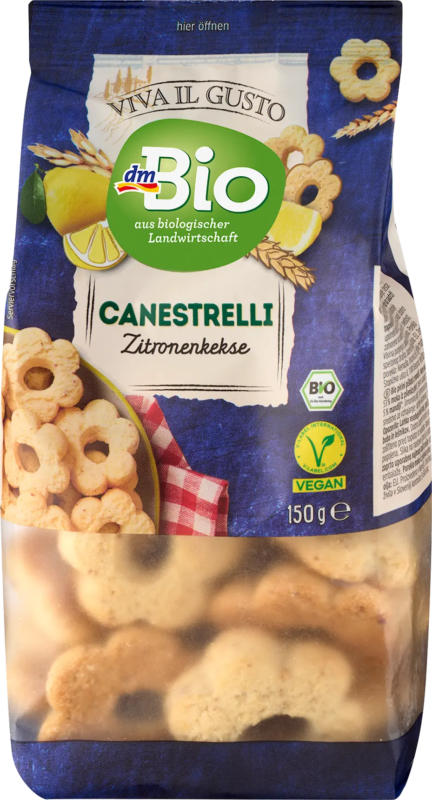 dmBio Zitronenkekse Canestrelli