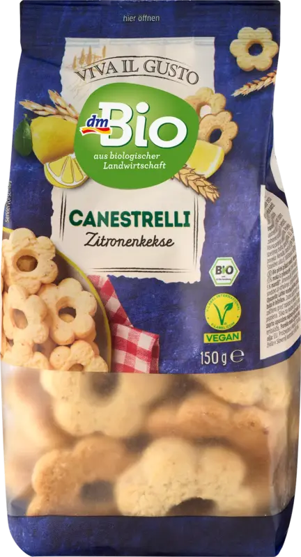 dmBio Zitronenkekse Canestrelli