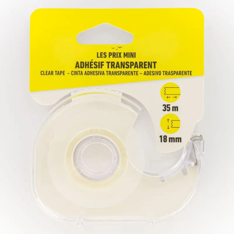 Devidoir + 1 Ruban adhesif transparent - 18mmx35m