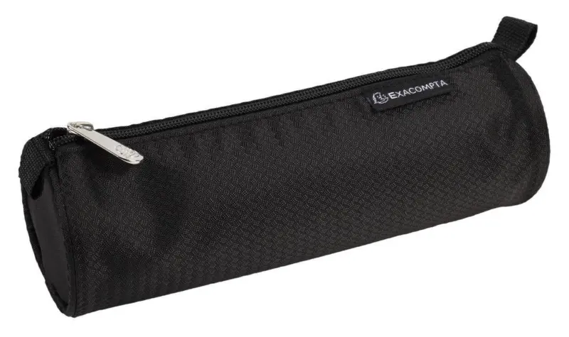 Trousse ronde Opak - noir - Exacompta