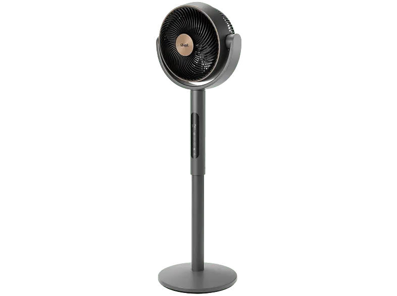 Levoit LPF-R432-AEUR Super Silent Ventilator Grau (30 Watt, schwenkbar, mit Fernbedienung, 3 Geschwindigkeitsstufen, Timerfunktion bis zu 12h)