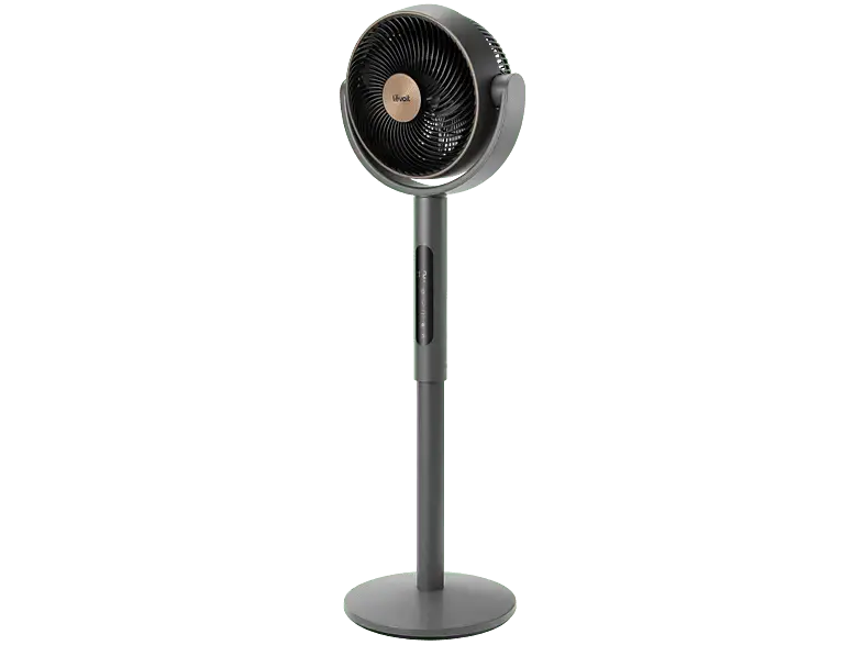 Levoit LPF-R432-AEUR Super Silent Ventilator Grau (30 Watt, schwenkbar, mit Fernbedienung, 3 Geschwindigkeitsstufen, Timerfunktion bis zu 12h)