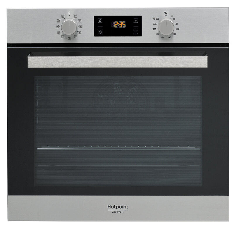 Фурна за вграждане Hotpoint-Ariston FA3 841 H IX/HA.*** , Механично , 71 , А+ , Водно почистване