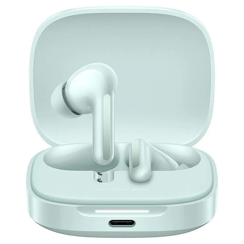 Слушалки с микрофон Xiaomi REDMI BUDS 6 GREEN BHR9245GL , Bluetooth , IN-EAR (ТАПИ)