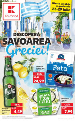 Catalog Kaufland - Bârlad Savoarea Greciei – previzualizare al pliantului de la Kaufland valabil de la 23.07.2025