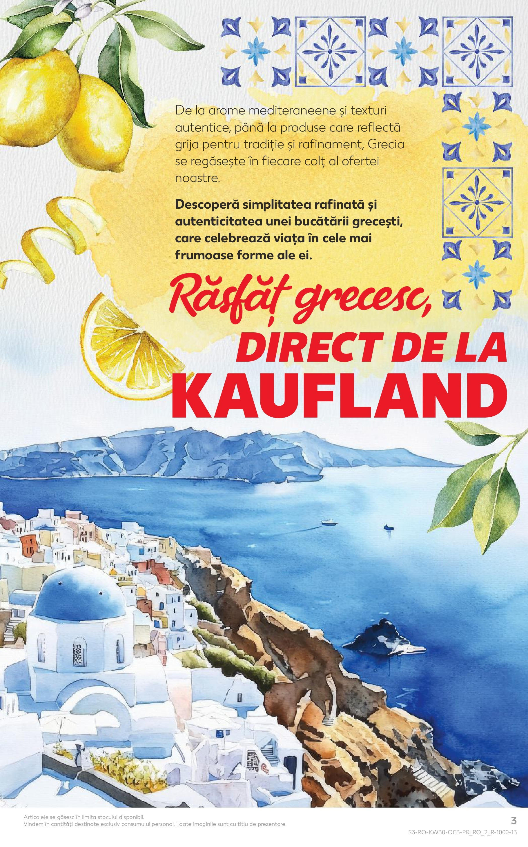 Catalog Kaufland - Savoarea Greciei 23.07.2025 - Revista si Oferta | Pagină: 3