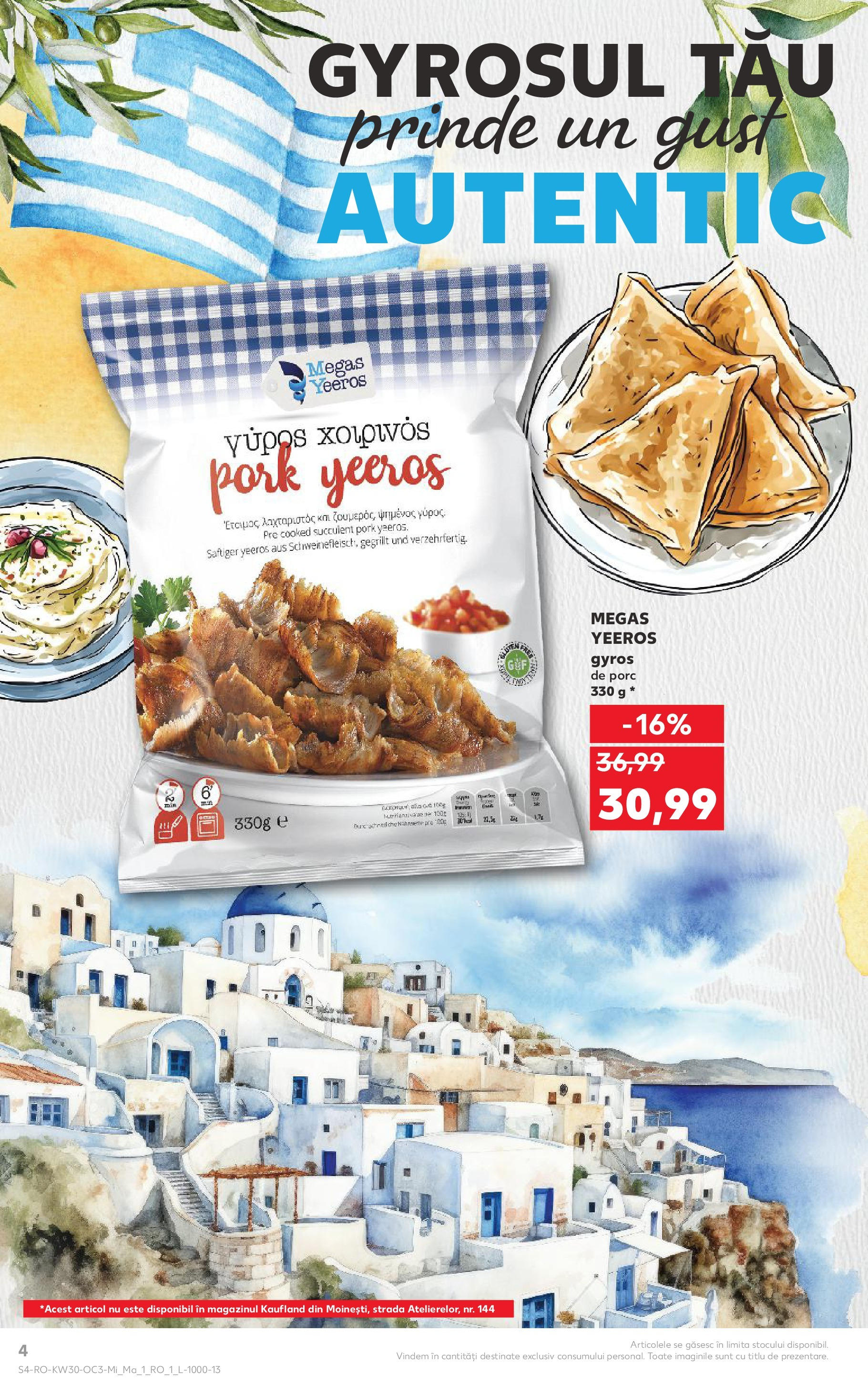 Catalog Kaufland - Savoarea Greciei 23.07.2025 - Revista si Oferta | Pagină: 4