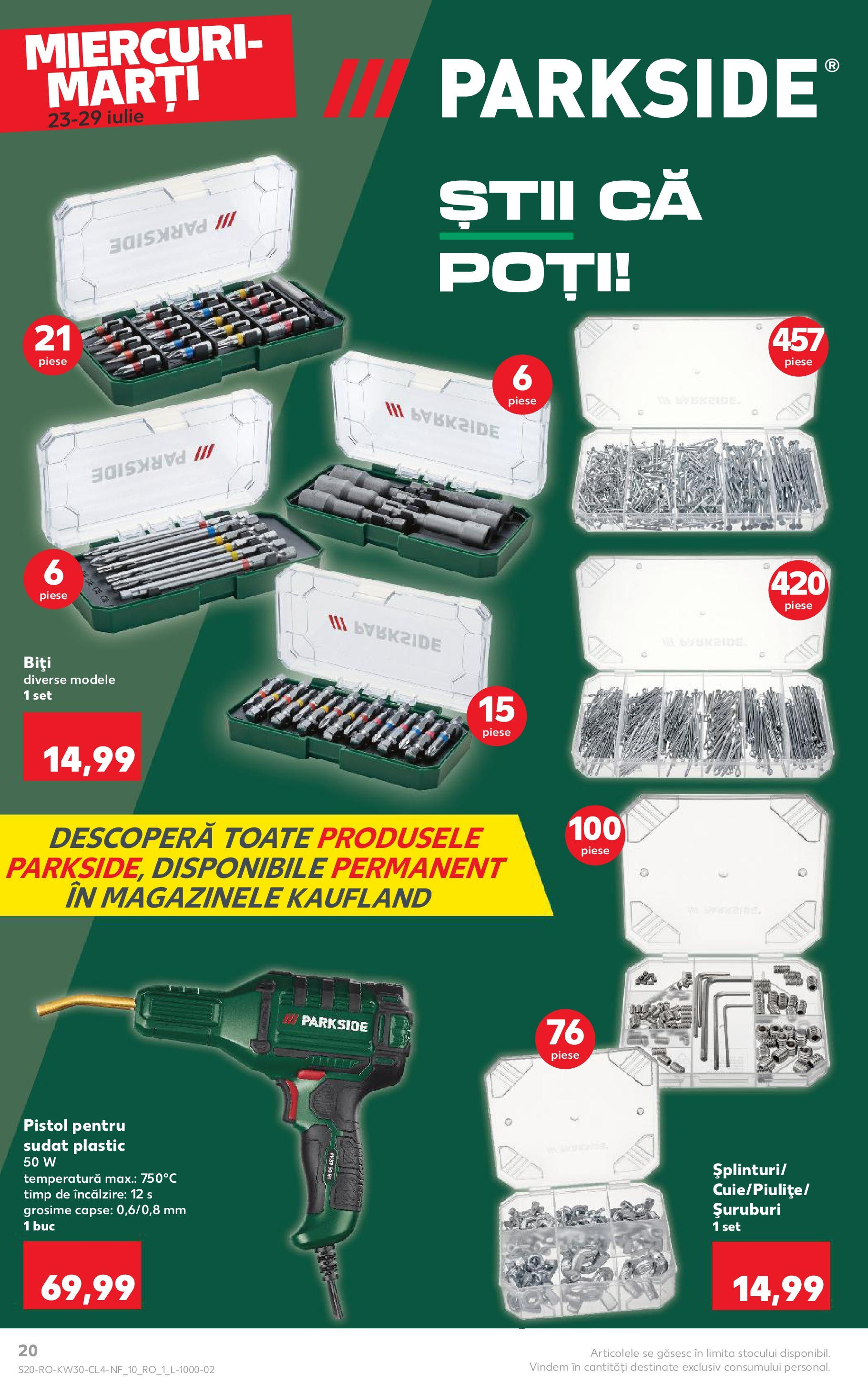 Catalog Kaufland - Pitești 23.07.2025 - Revista si Oferta | Pagină: 20