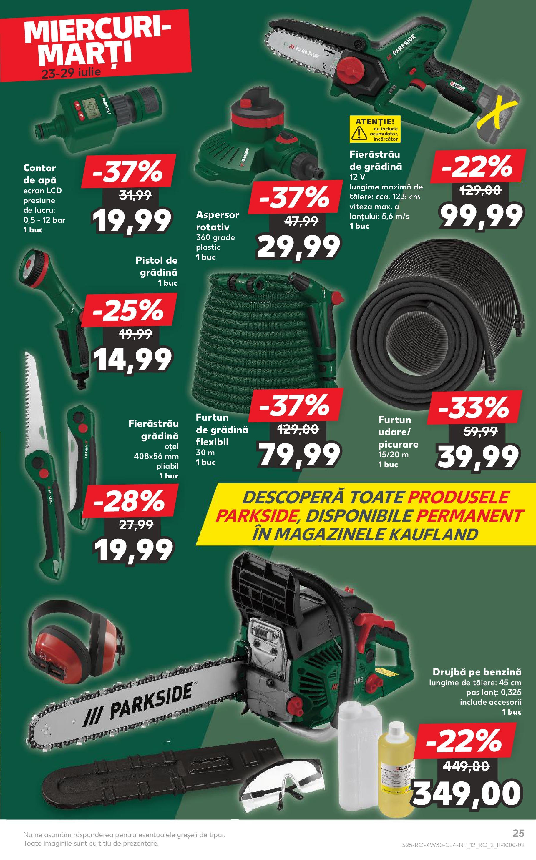 Catalog Kaufland - Pitești 23.07.2025 - Revista si Oferta | Pagină: 25 | Produse: Încărcător, Apă
