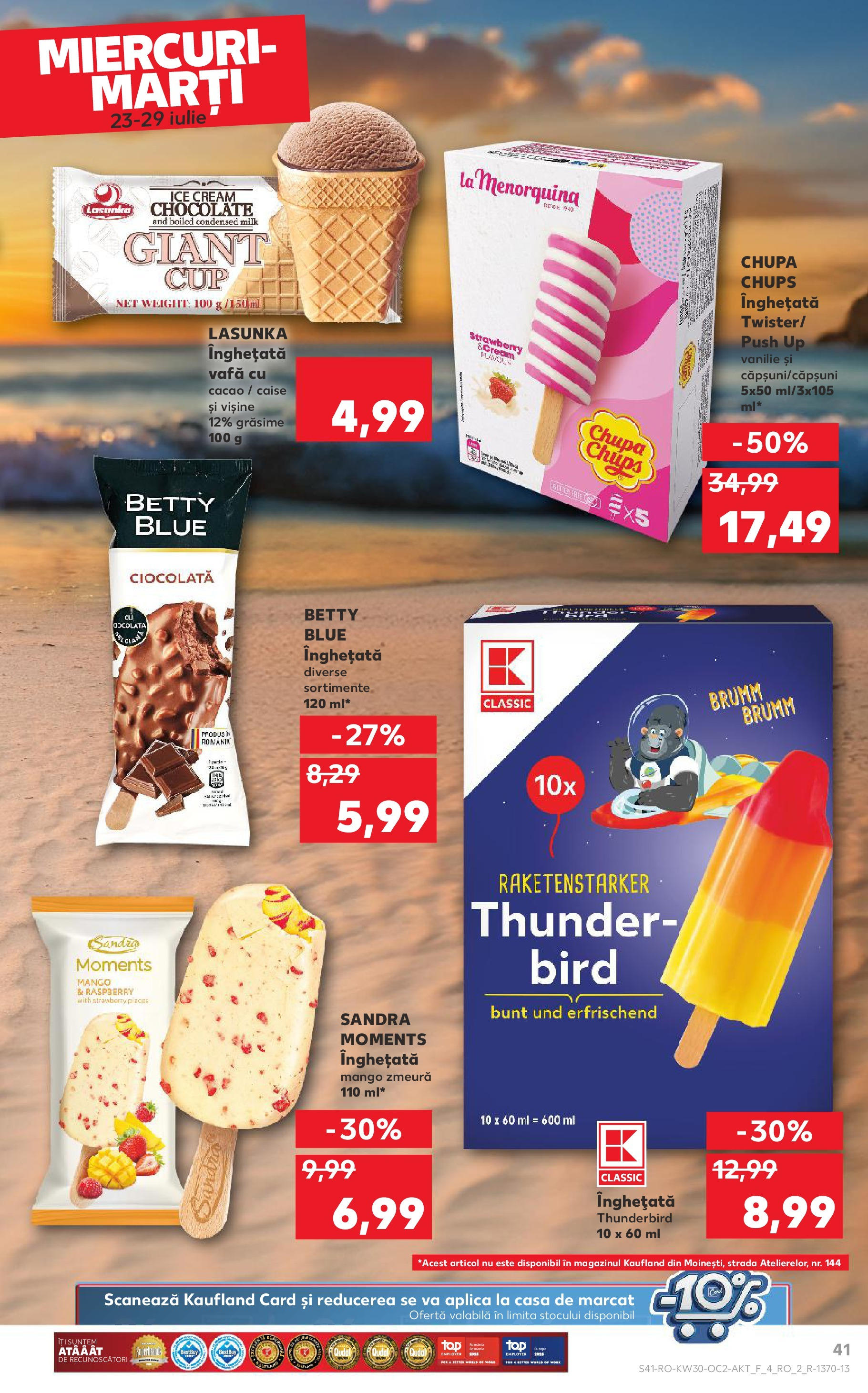 Catalog Kaufland - Alexandria 23.07.2025 || Revista si Oferte | Pagină: 41 | Produse: Zmeură, Cacao, Ahtapot, Mango Catalog Kaufland - Alexandria 23.07.2025 - Revista si Oferta | Pagină: 41 | Produse: Zmeură, Cacao, Ahtapot, Mango