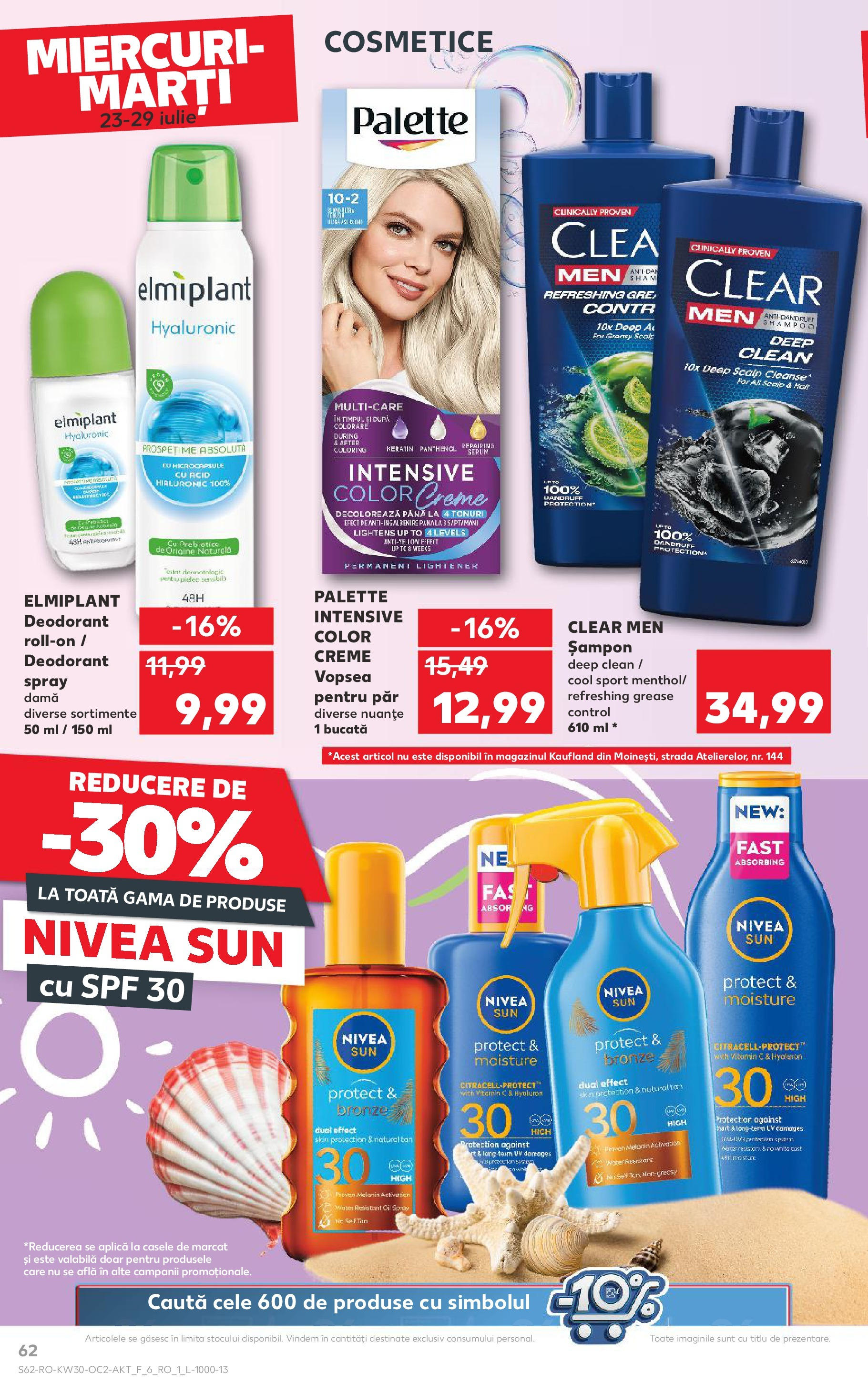 Catalog Kaufland - Galați 22.07.2025 - Revista si Oferta | Pagină: 62 | Produse: Pomelo, Vopsea, Simit, Deodorant