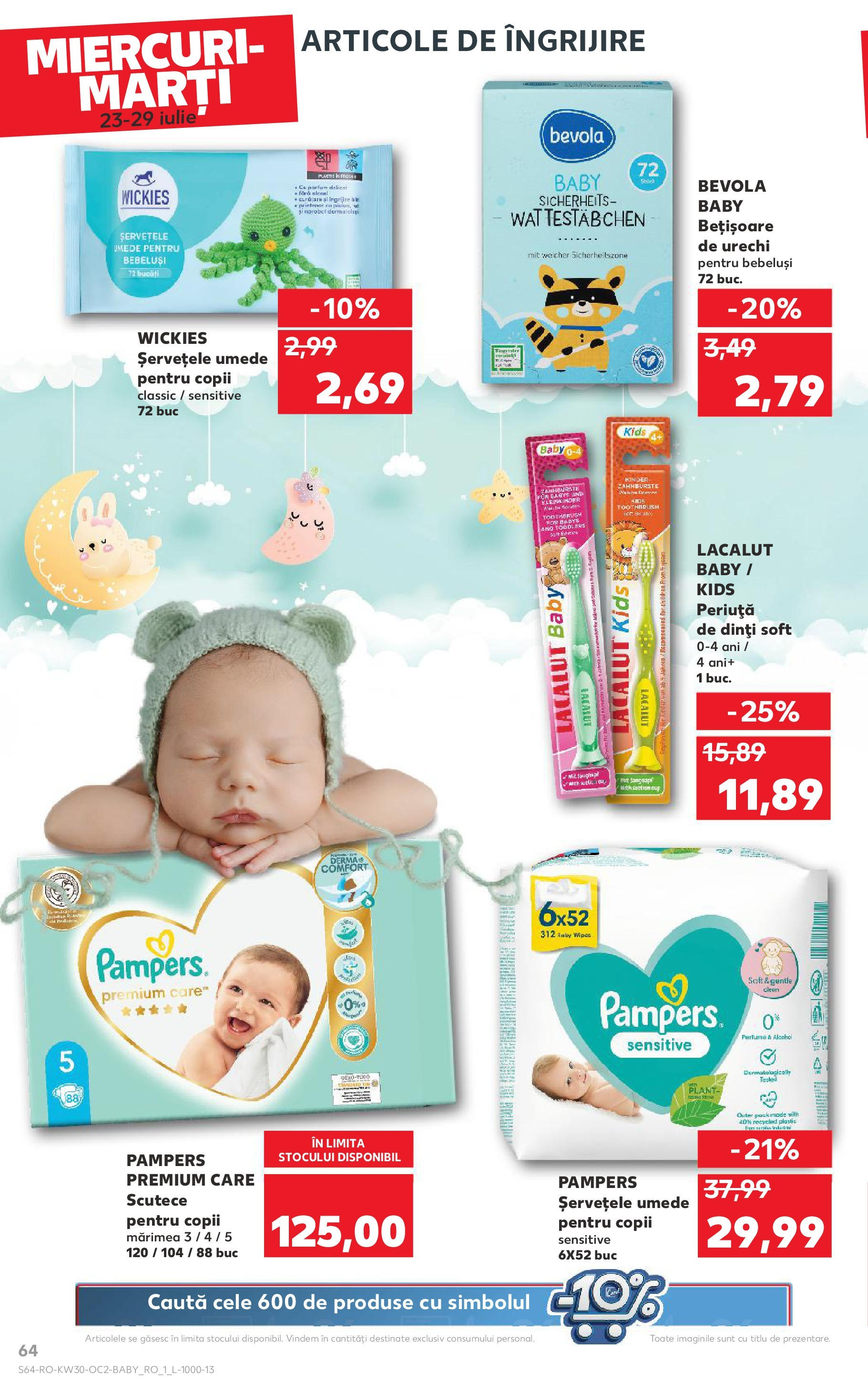 Catalog Kaufland - Galați 22.07.2025 - Revista si Oferta | Pagină: 64 | Produse: Pomelo, Pirinç gevreği, Parfum, Șervețele umede