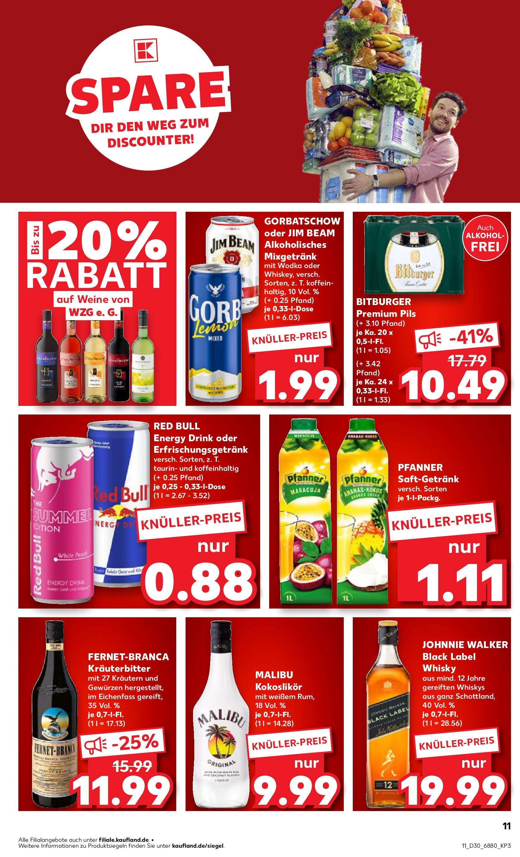 Prospekt Kaufland ab 24.07.2025 » Angebote und Werbung Online | Seite: 11 | Produkte: Whisky, Jim beam, Red bull, Pils Prospekt Kaufland ab 24.07.2025 » Angebote Online zum Blättern | Seite: 11 | Produkte: Whisky, Jim beam, Red bull, Pils