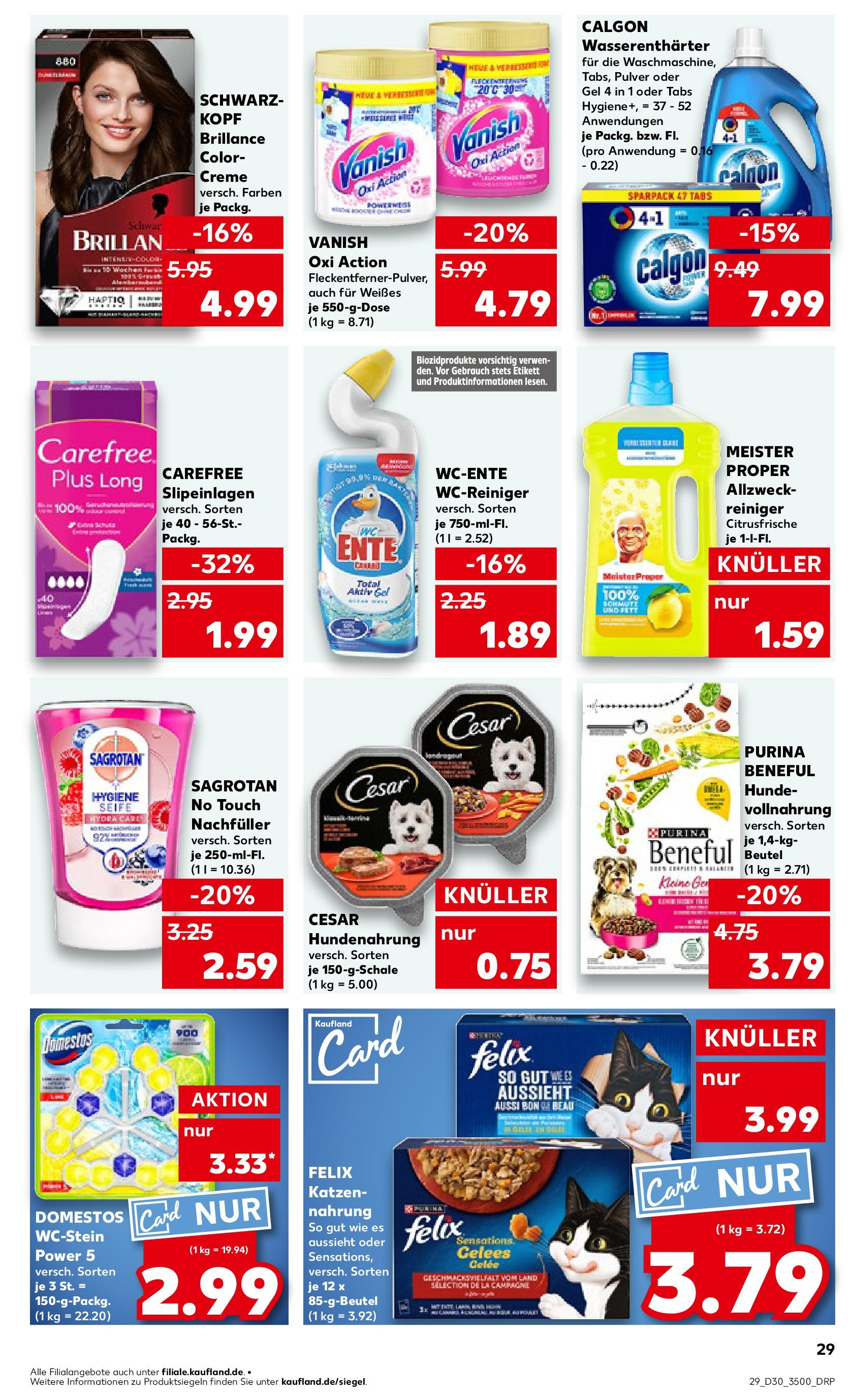 Prospekt Kaufland ab 24.07.2025 » Angebote Online zum Blättern | Seite: 29 | Produkte: Creme, Seife, Ente