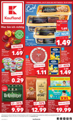 Kaufland prospekt Oranienburg	 gültig ab dem 24.07.2025