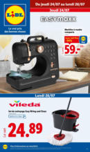 Profitez des ventes Lidl et découvrez des produits sport, pour la cuisine et la maison !