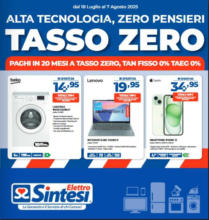 Alta tecnologia, zero pensieri Tasso zero