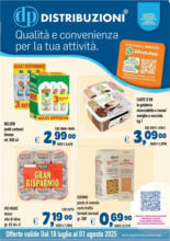 Offerte valide dal 18 luglio al 01 agosto 2025