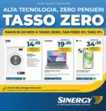 Sinergy Alta tecnologia, zero pensieri Tasso zero - al 07.08.2025