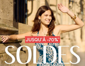 SOLDES jusqu'à -70 %
